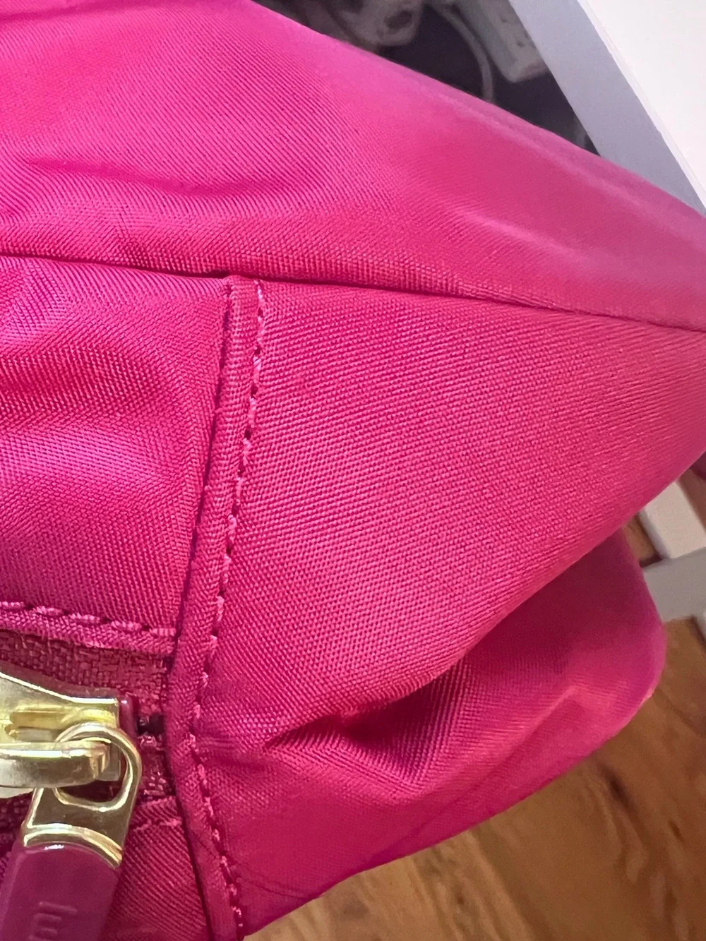#602 Lululemon City Essentials Pouch 4L Berry Rumble Cosmetic Travel Organizer